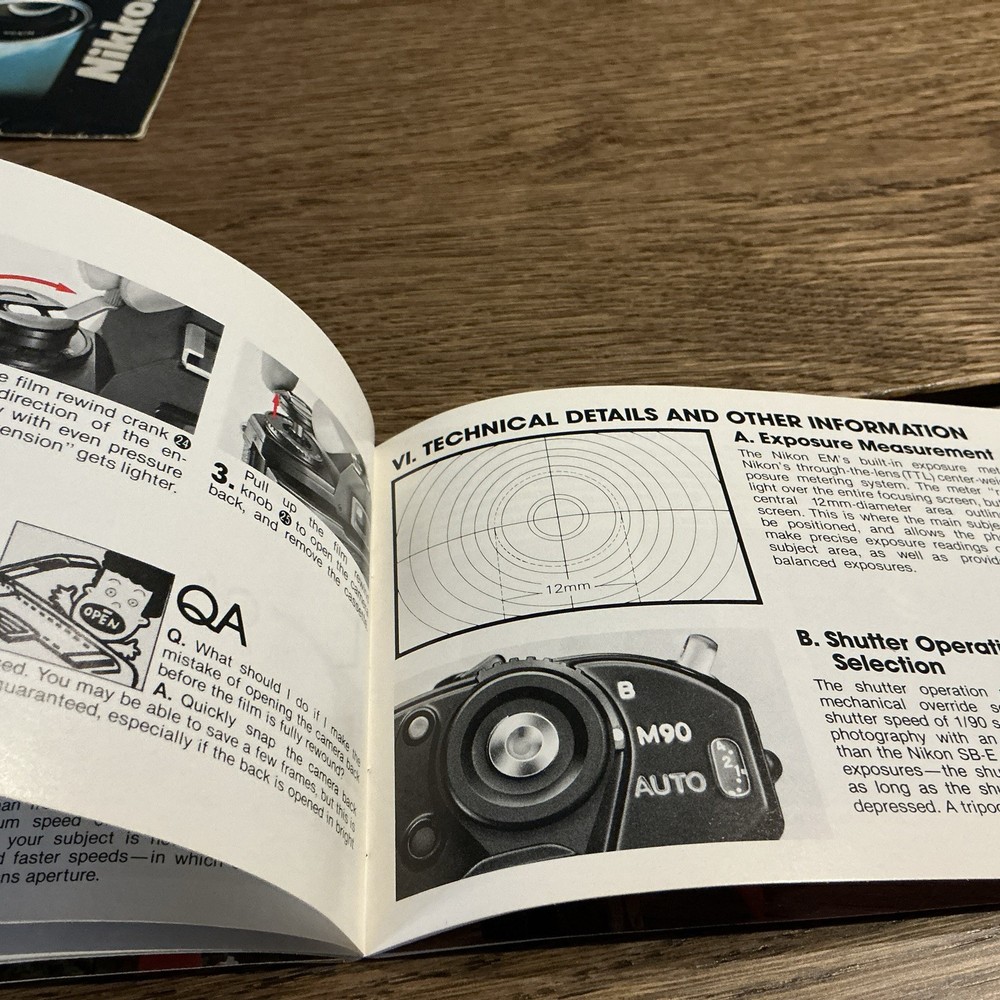 Nikon EM Owner's Manual