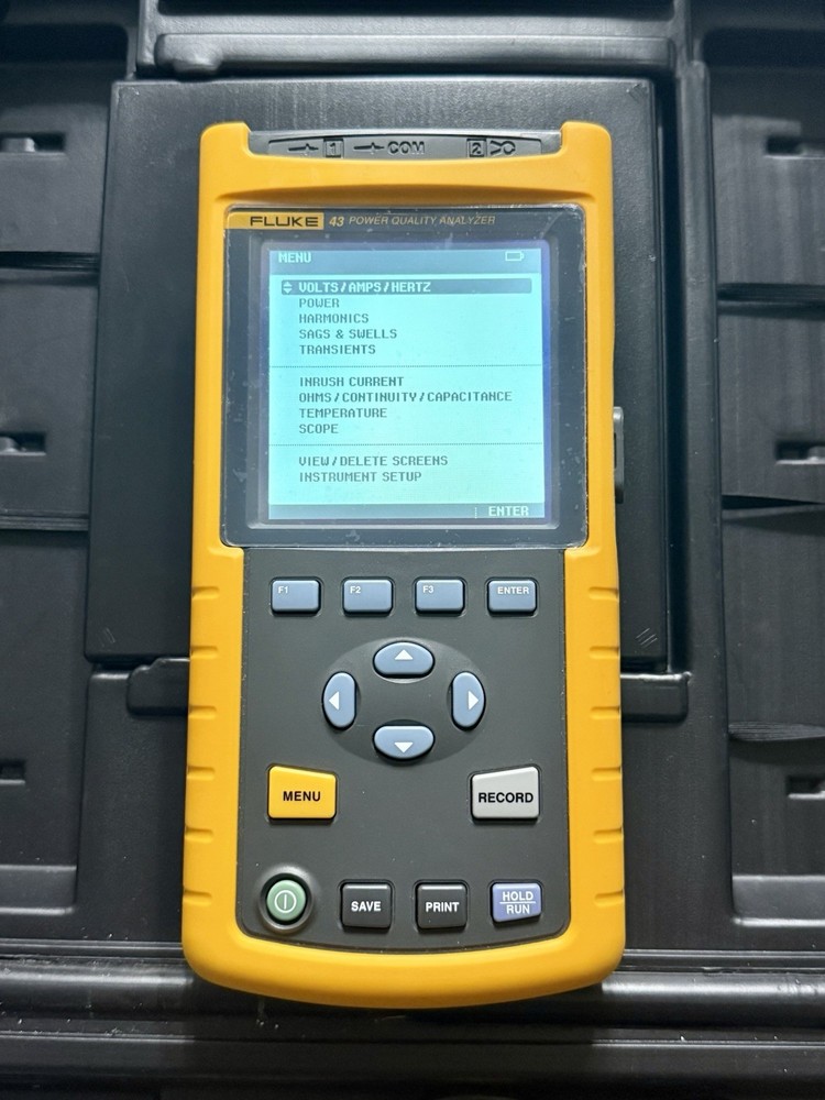 Fluke 43R Power Quality Analyzer Kit