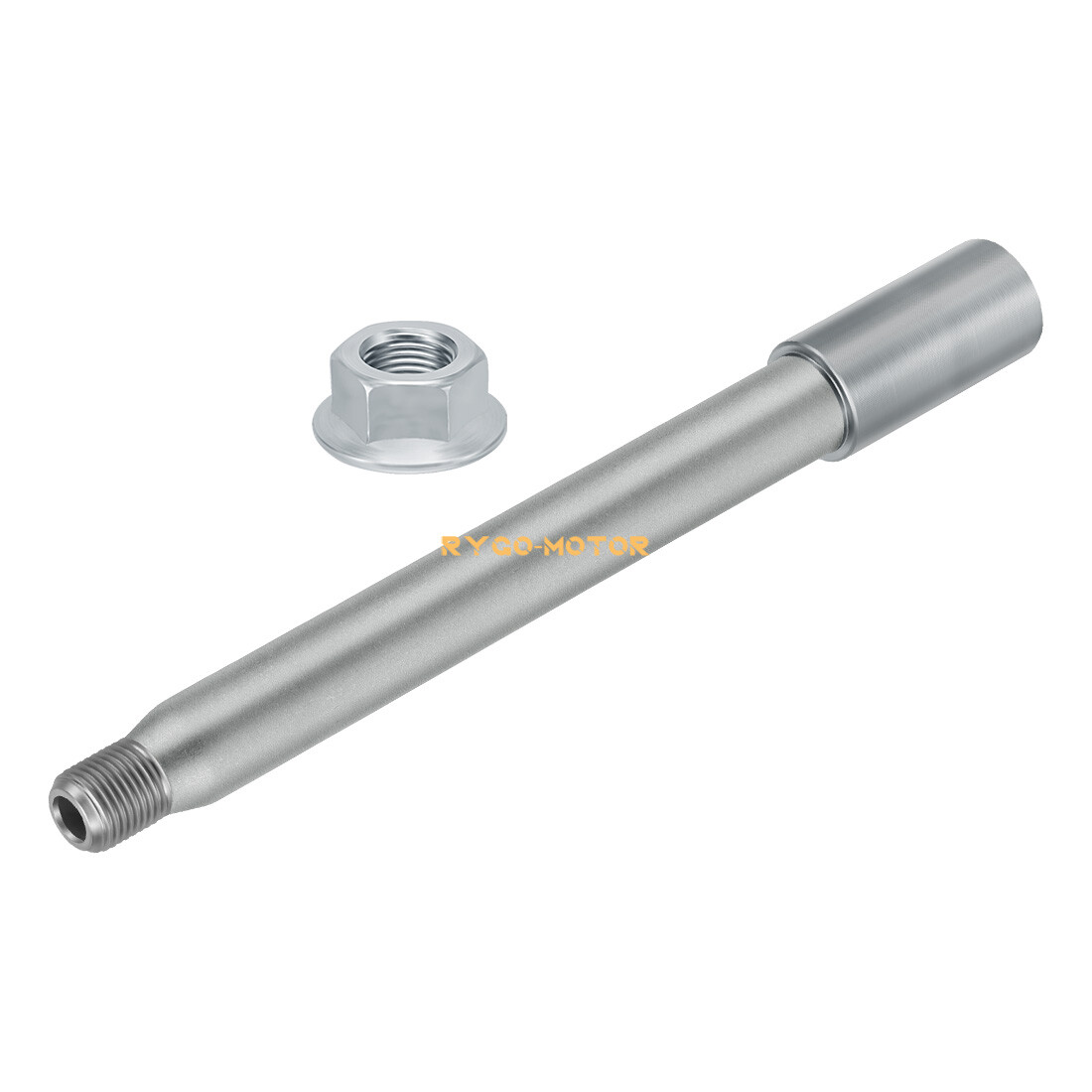 Front Wheel Axle w/ Nut for Honda for Honda CRF250R CRF450R CRF250RX CRF450RX