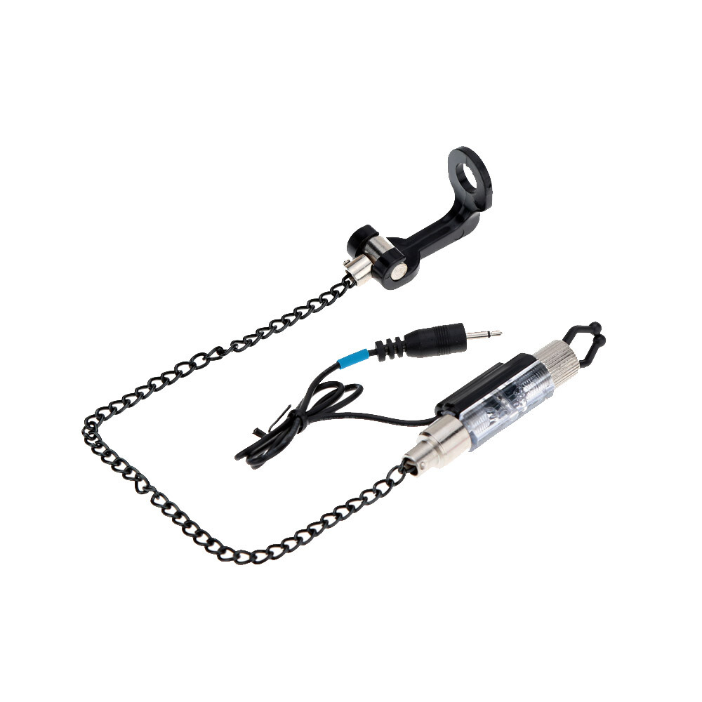 Fishing Bite Hanger Illuminated Indicator Blue I9L4