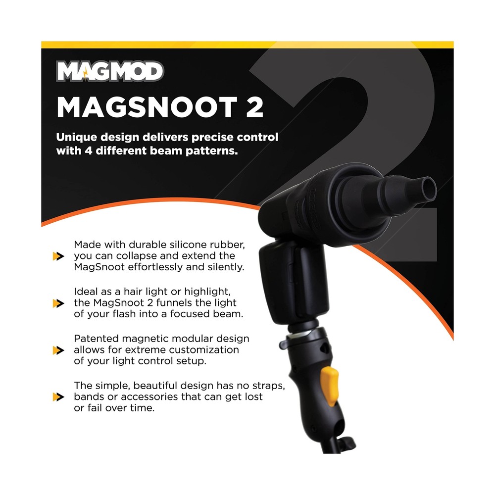MagSnoot 2 Light Modifier by MagMod | Photography Lighting Flash Modifier | M...