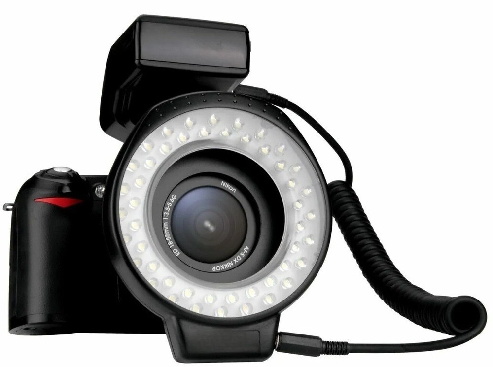 NEEWER LED Macro Ring Light MRC-80FV Flash & Continuous Lighting