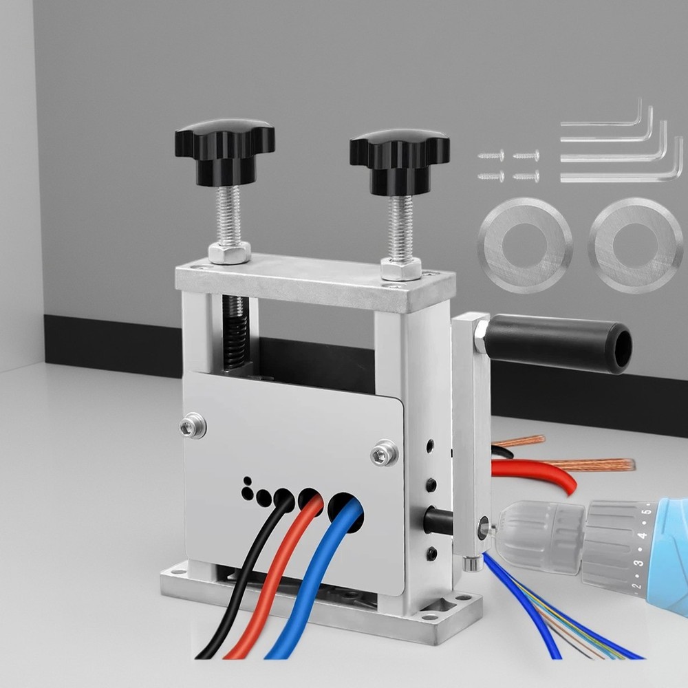 Wire Stripping Machine Manual & Electric Cable Stripper for Copper Recycling