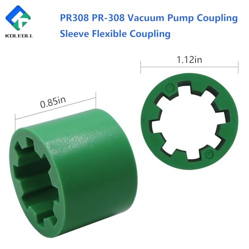 PR308 PR-308 Vacuum Pump Coupler Sleeve Flexible Coupler Replace for DV-3E DV
