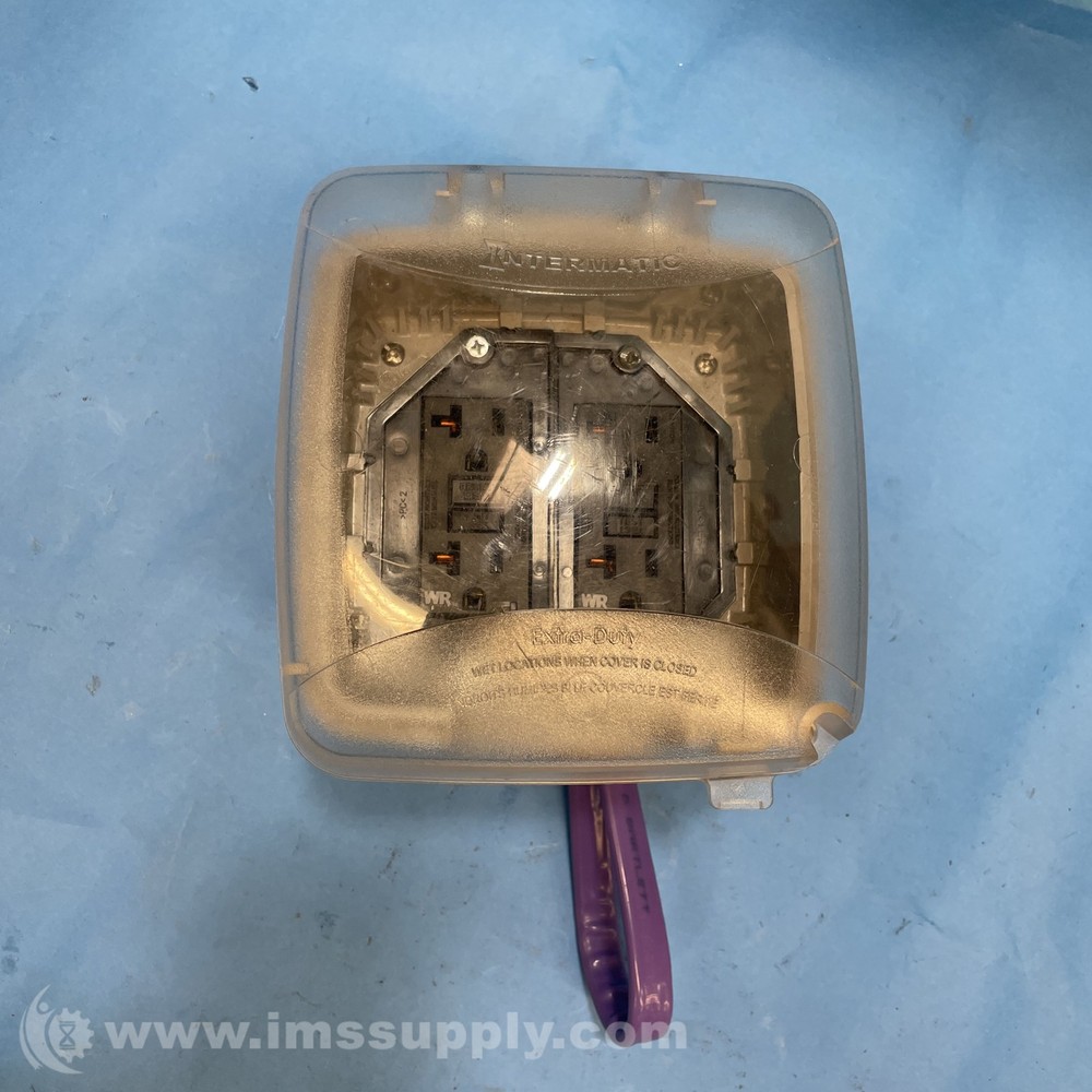 Intermatic PE154C GFCI Outlet USIP