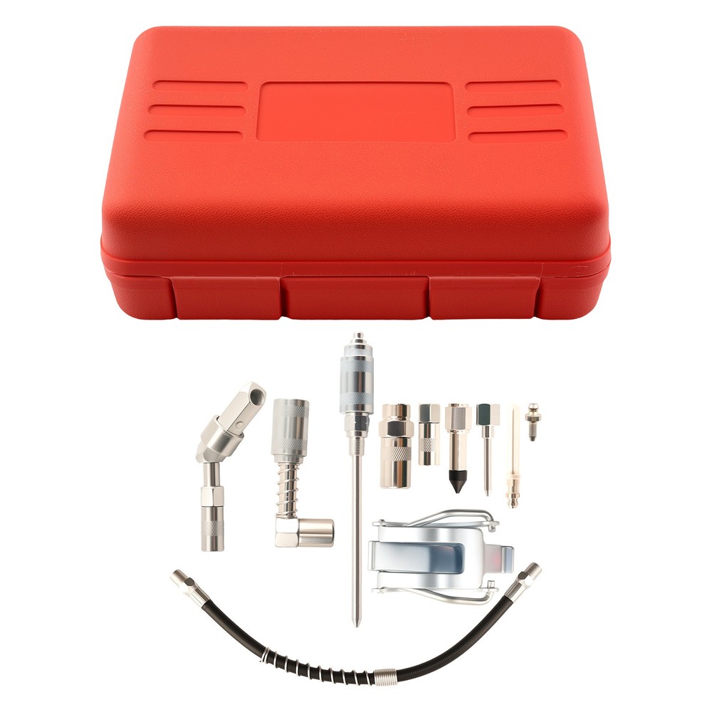 Garage Grade Grease Gun Kit 3000PSI with Multiple Coupler Set