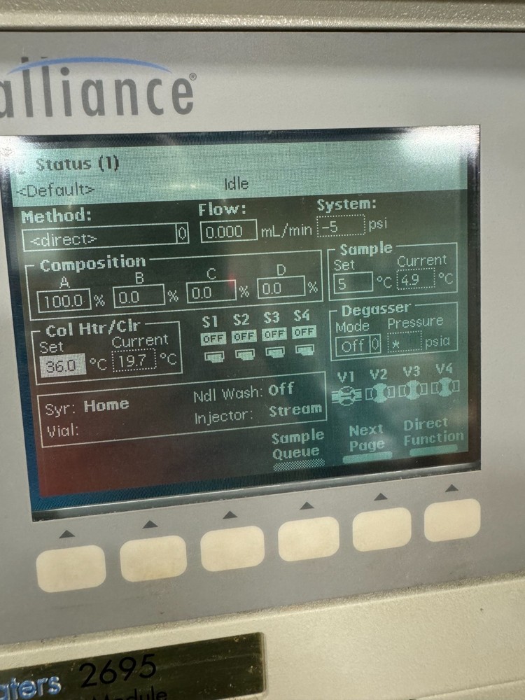 Waters 2695 Separations Module 2998 PDA Detector HPLC System #18066
