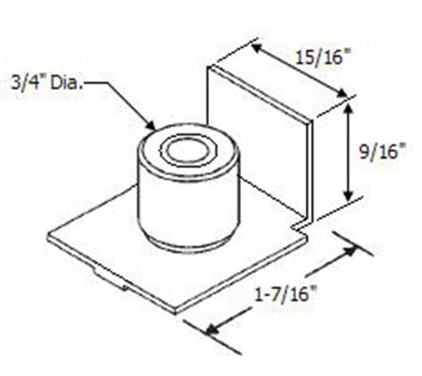 STB Constant Force Retainer for 1/2" Tandem Coil