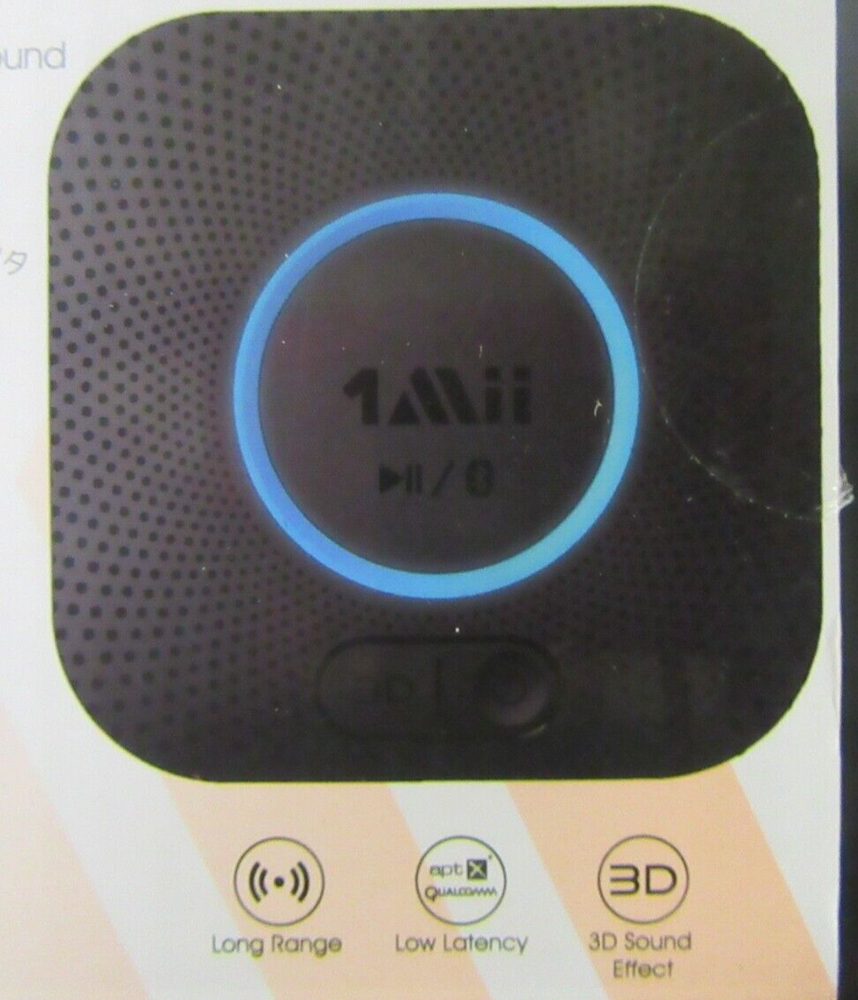 1Mii B06 Plus Bluetooth Receiver HiFi Wireless Audio Adapter, Bluetooth 5.0