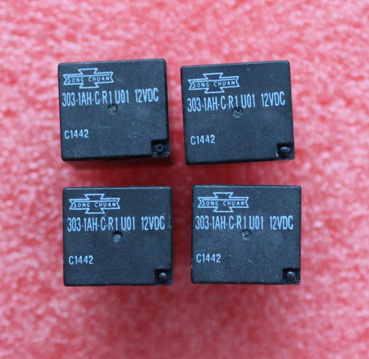 4pcs 303-1AH-C-R1-U01-12VDC For Song Chuan Ultra Micro Relays SPNO 20A 12VDC NEW