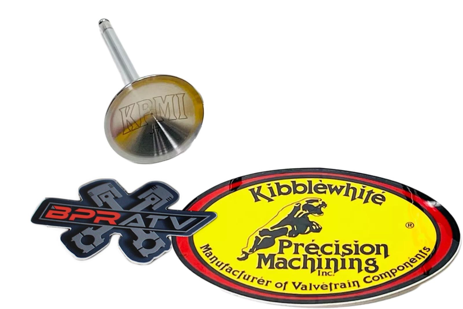 YFZ450 04-13 YZ450F '03-06 KPMI Valve Kit Intake Exhaust Stainless Red Seals OEM