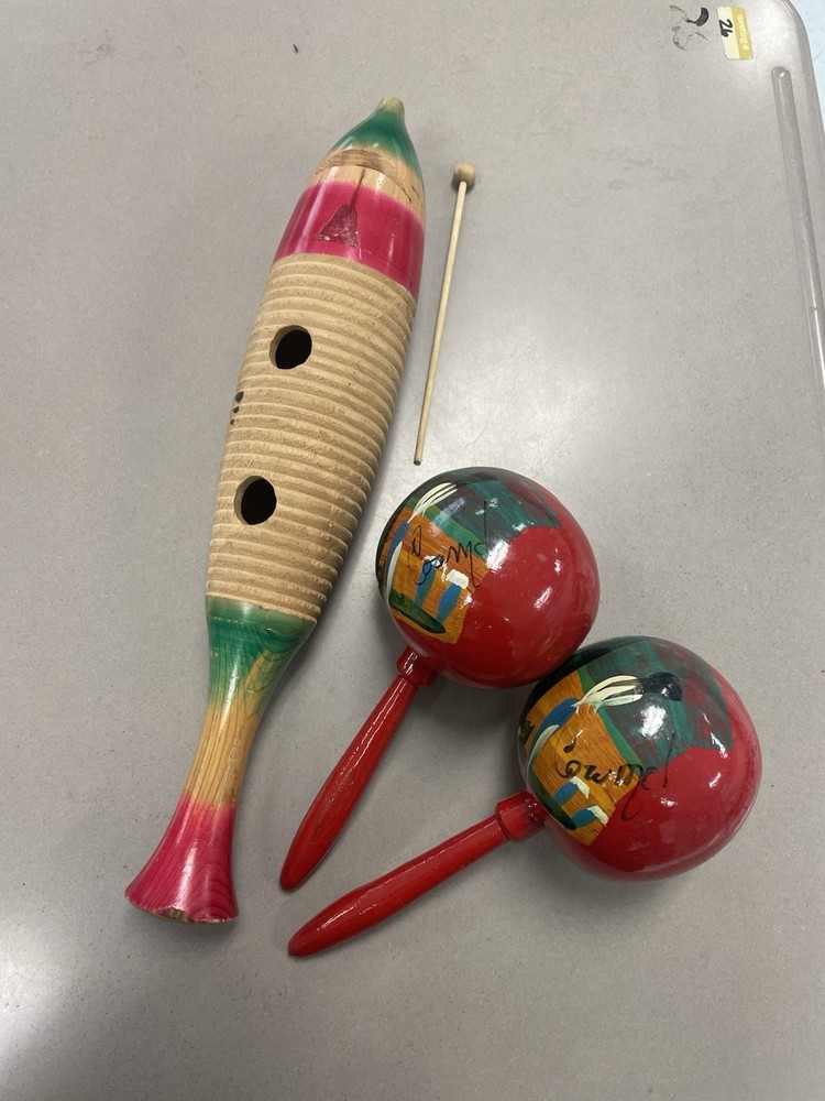 Güiro & Maracas Musical Instruments