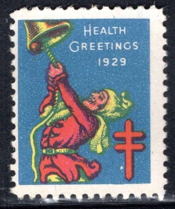 US Stamp Scott #WX49, Christmas Seals 1929, Single, MLH (C)