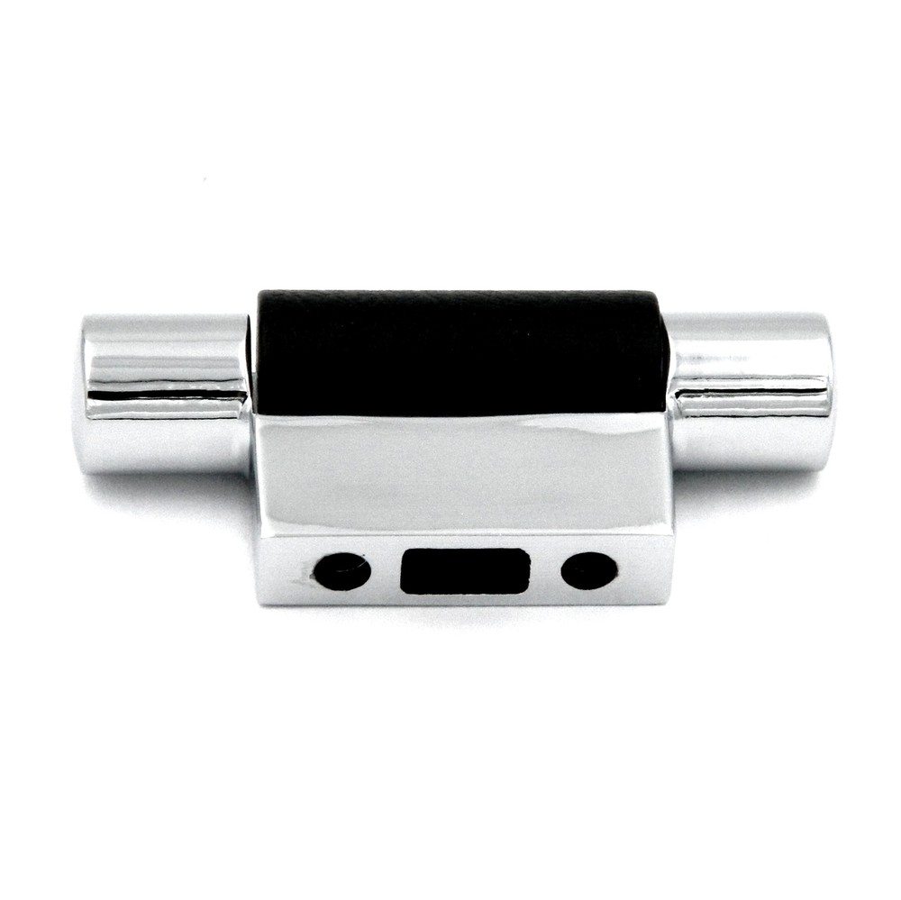 P3310-CHB Chrome, Black Cabinet Knobs Pulls Belwith Hickory Greenwich