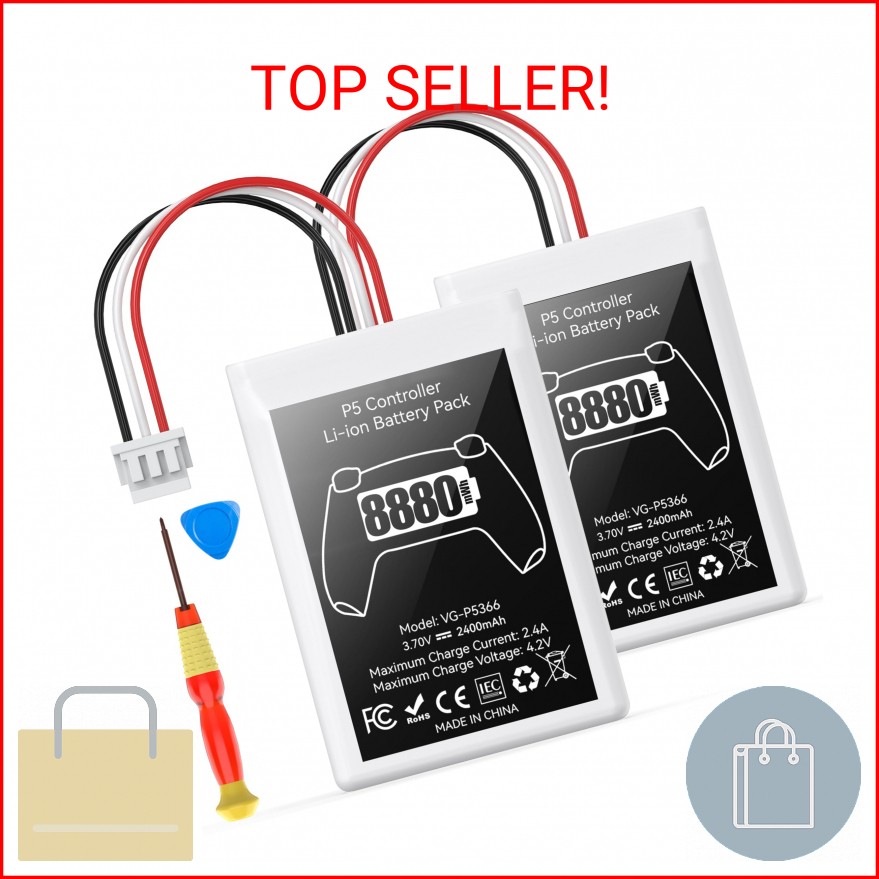 Kosker PS5 Controller Battery Replacement Kit Compatible with PlayStation 5 Orig