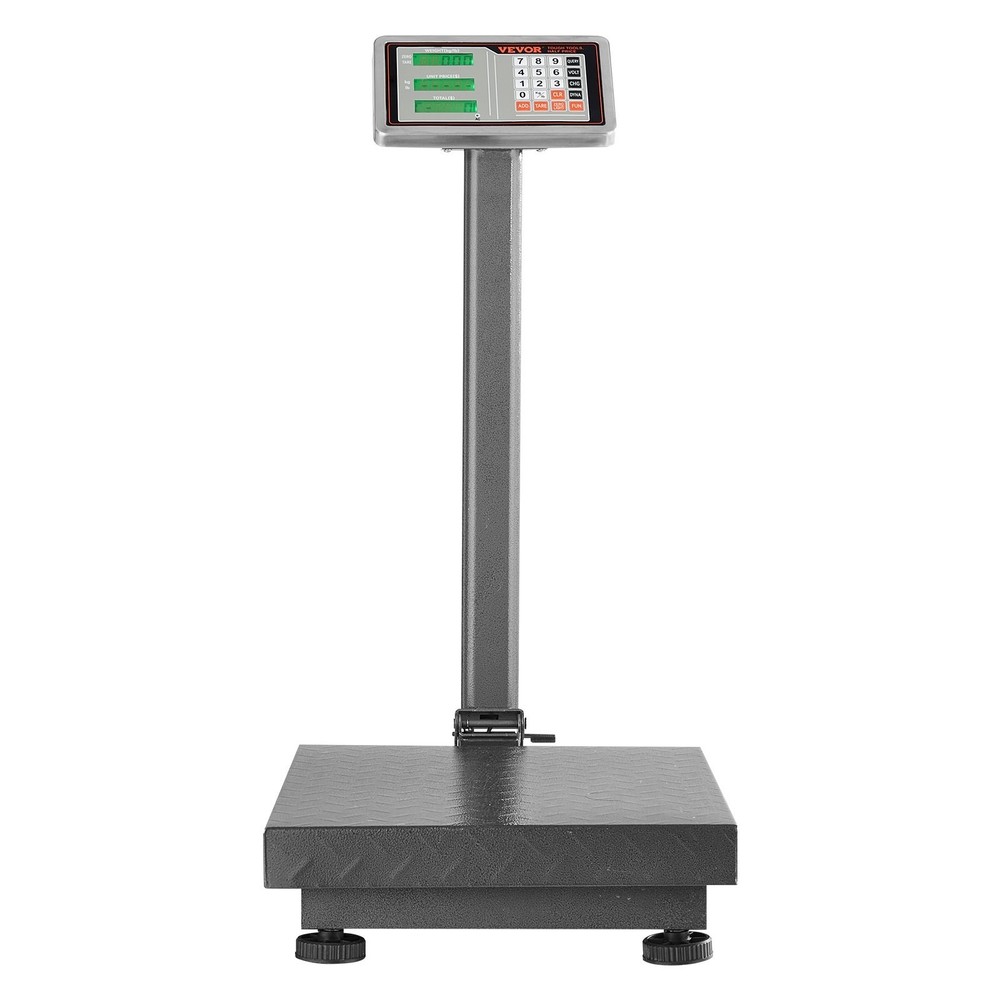 660lbs Weight Computing Digital Floor Platform Scale Postal Shipping Mailing