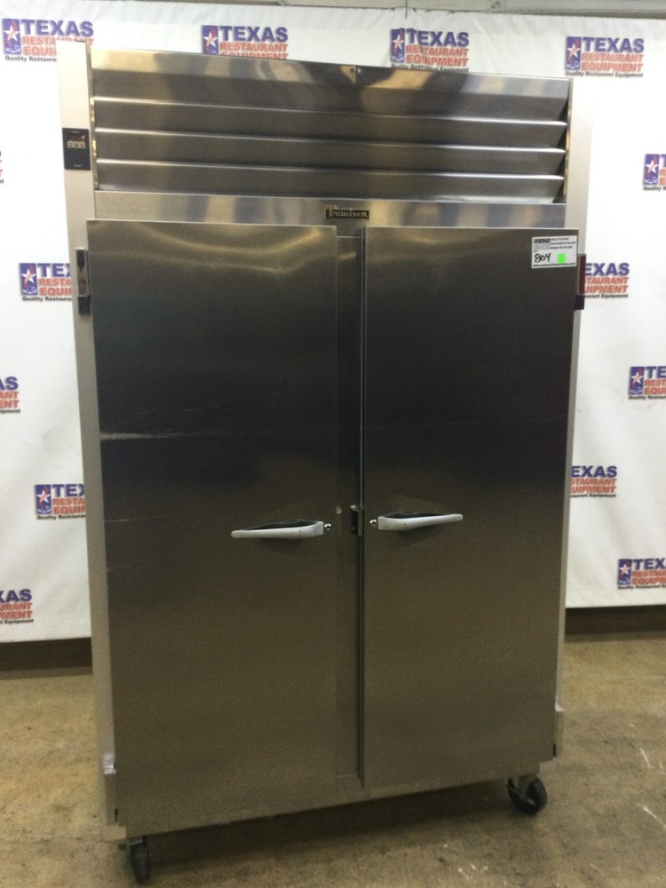 Traulsen G2201052” 2 Solid Door Freezer on Casters