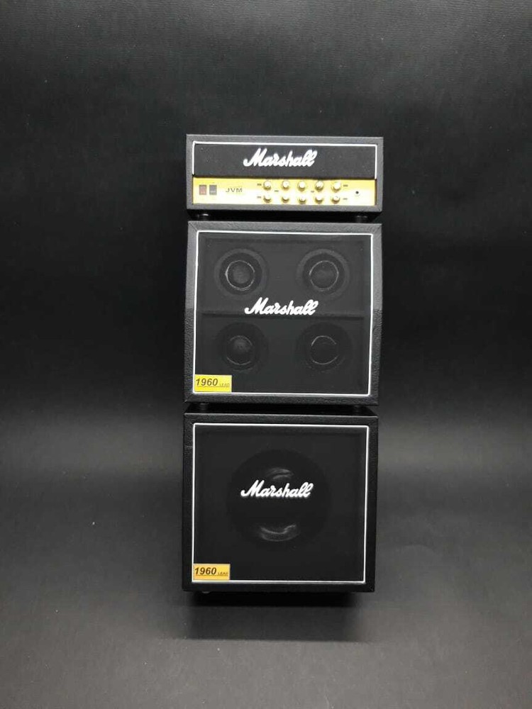 MARSHALL 1/6 SCALE MINIATURE GUITAR AMPLIFIER AMP MINI REPLICA 10" MODEL STACK