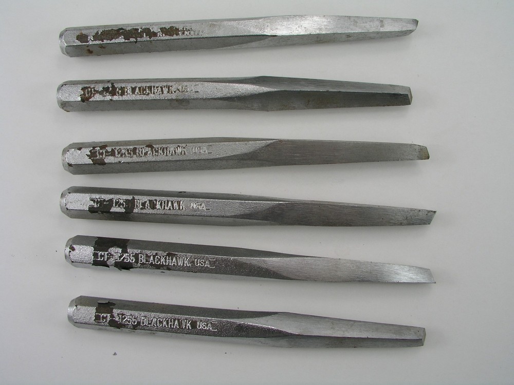 2 pc Diamond Point Chisel Set, Blackhawk USA