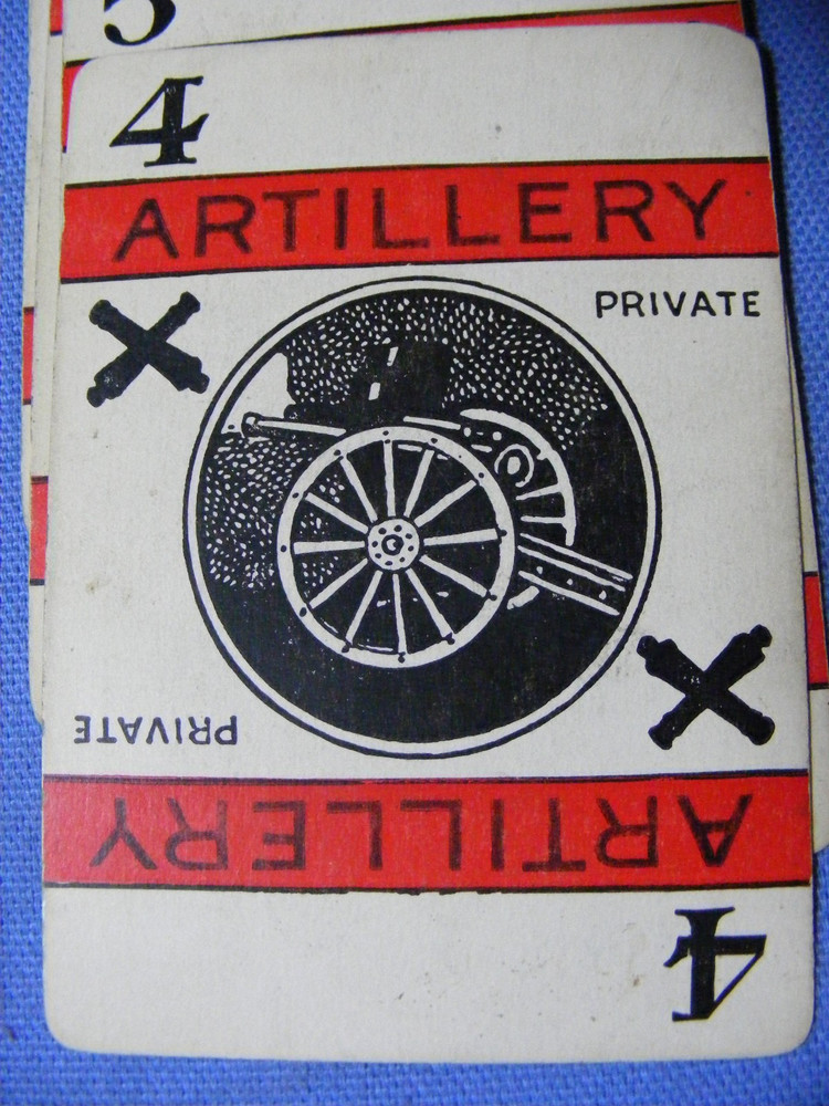 Vintage WW1 Card Game