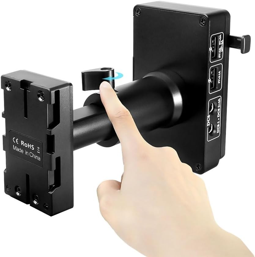 forSony V-Mount Battery BP-U Battery Conversion Adapter Plate Adjustable Output