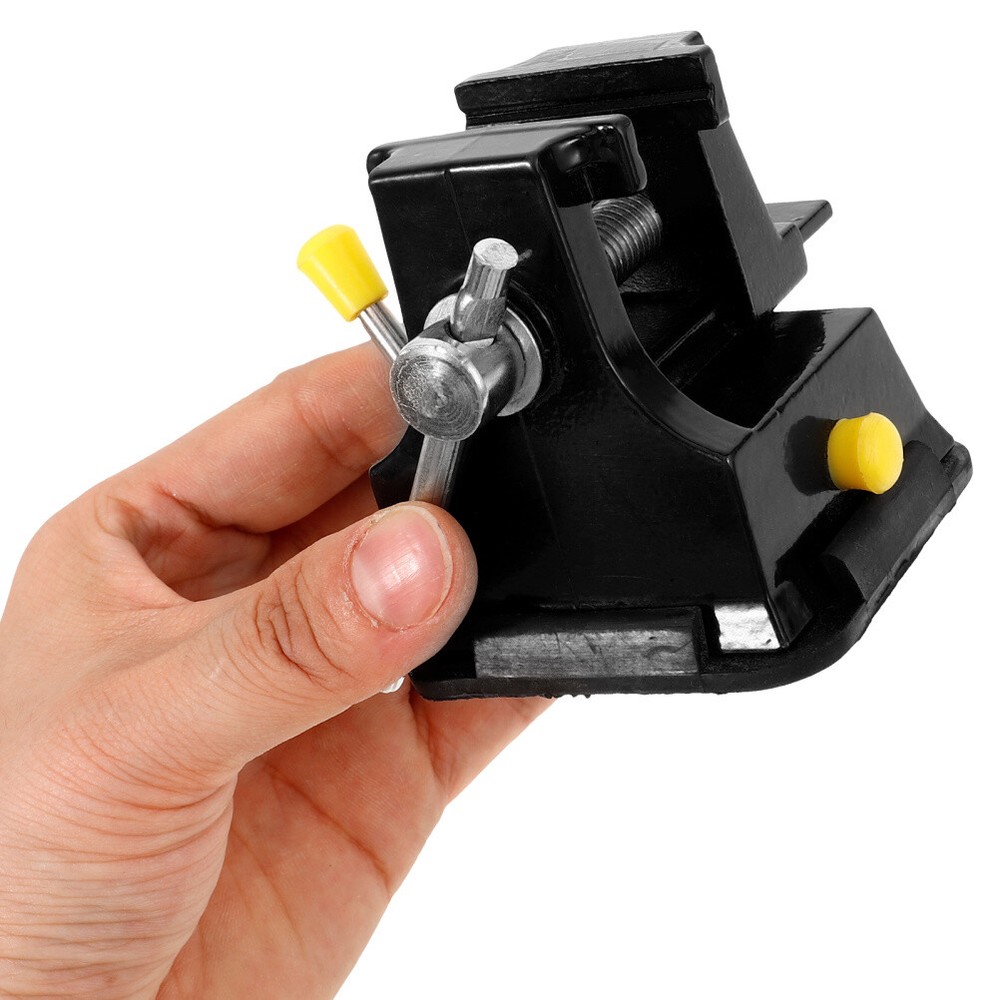 Mini Small Vice Miniature Table Bench Vise Chisel Cutting Carving Suction Base