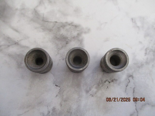 Herter's Powder Measure Drop Tubes/Tips-(3pcs)-Small/Medium & Large