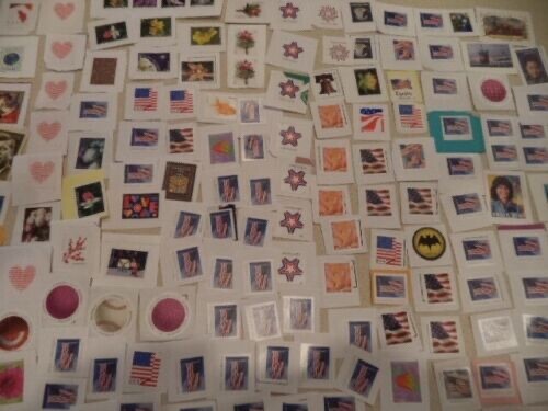 100 GENUINE FOREVER $78 US POSTAGE STAMPS NOT USED AS INTENDED PURPOSE ON PAPER