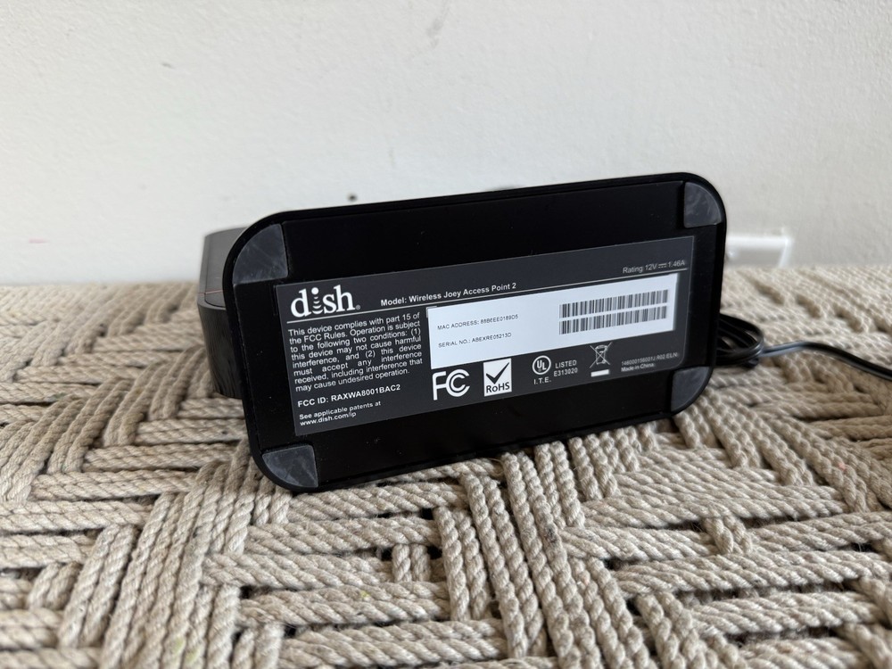 🍊Dish Network Echostar Wireless Joey Access Point 2 DN010888 w/ Remote!