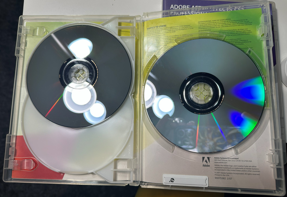 Adobe Creative Suite 3 CS3 Web Premium for Windows DVD install w/Serial Numbers