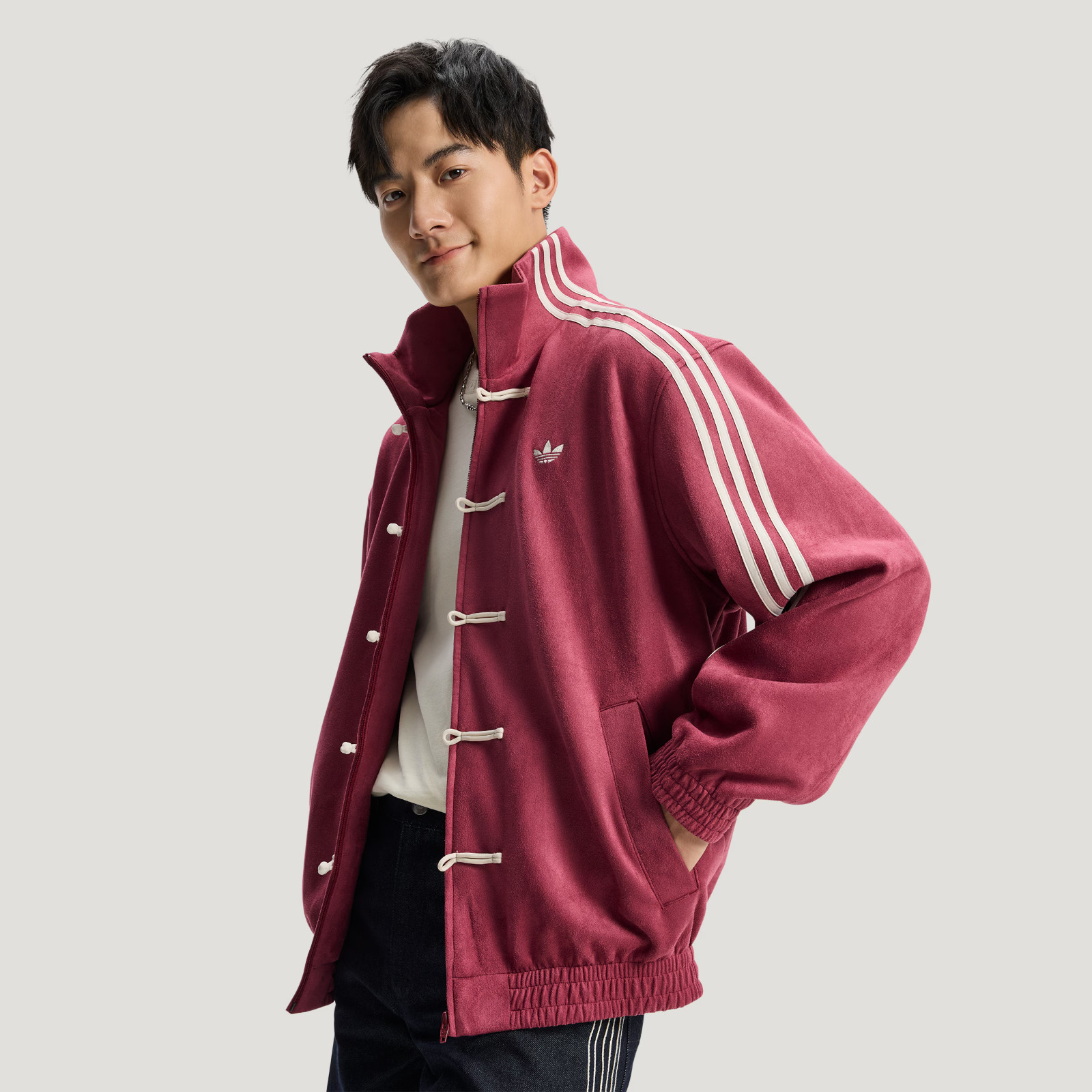 Adidas ORIGINALS CTT Chinese Jacket Red Unisex NEW RARE LIMITED EDITION Size XL