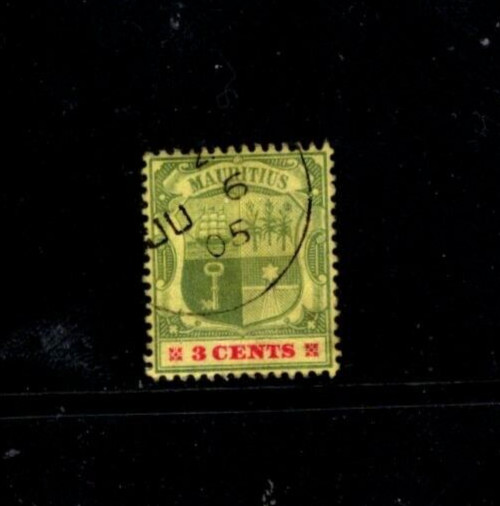 Mauritius 130  Used  Classic  1905 Cancel
