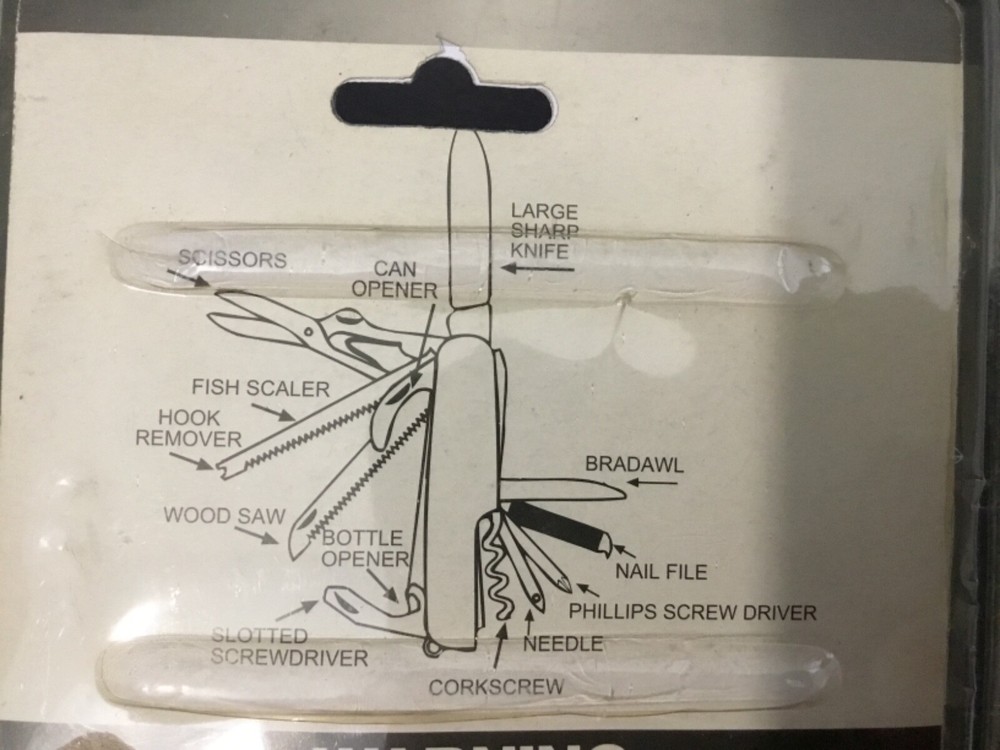 13 Function Army Knife Pocket Knife