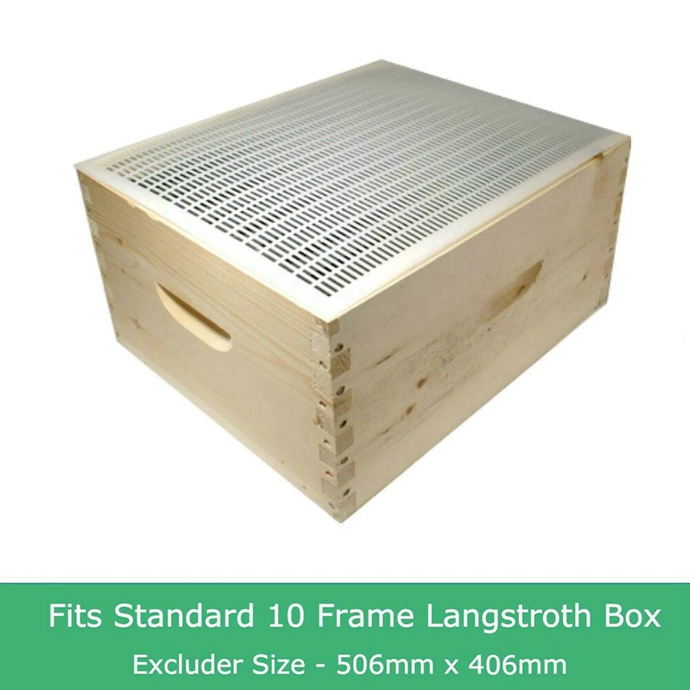 3Pcs 10 Frame Queen Bee Excluder Trapping Net Grid Separate Queen Bees Board