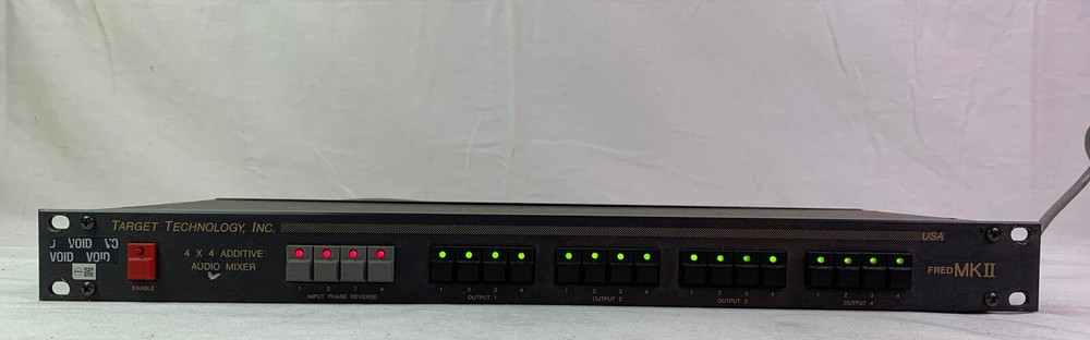 Target Technology Fred MKII 4x4 Additive Audio Switcher
