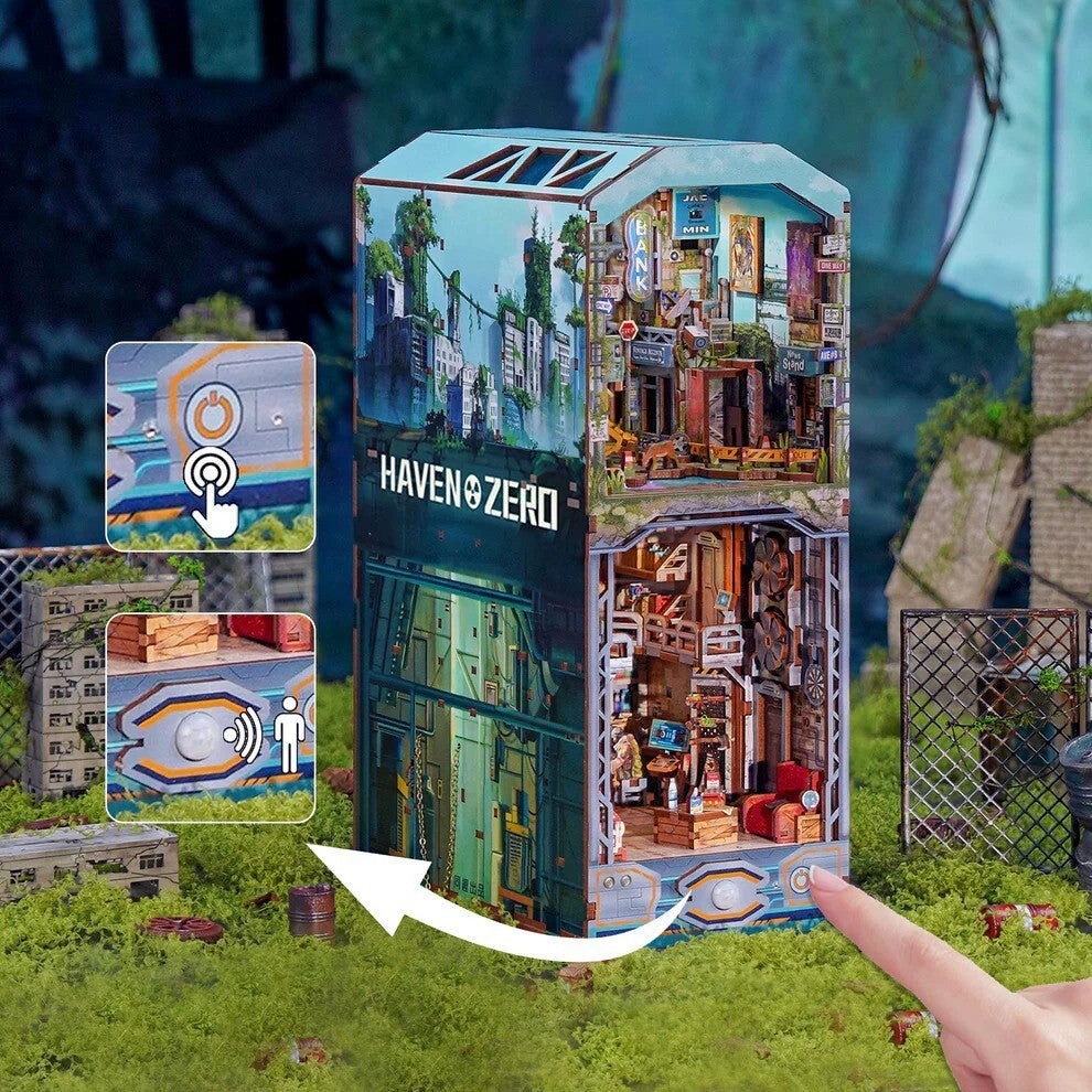 DIY 3D Book Nook Kit: Haven Zero 448pcs