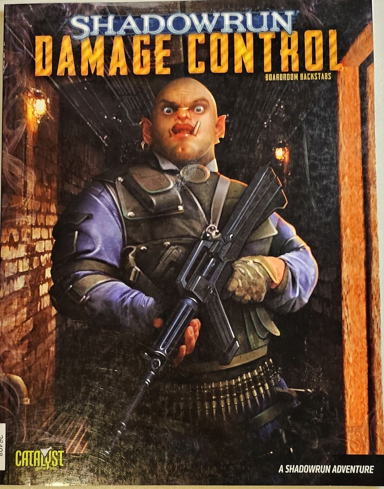 SHADOWRUN 4th EDITION BOOK LOT Catalyst Games