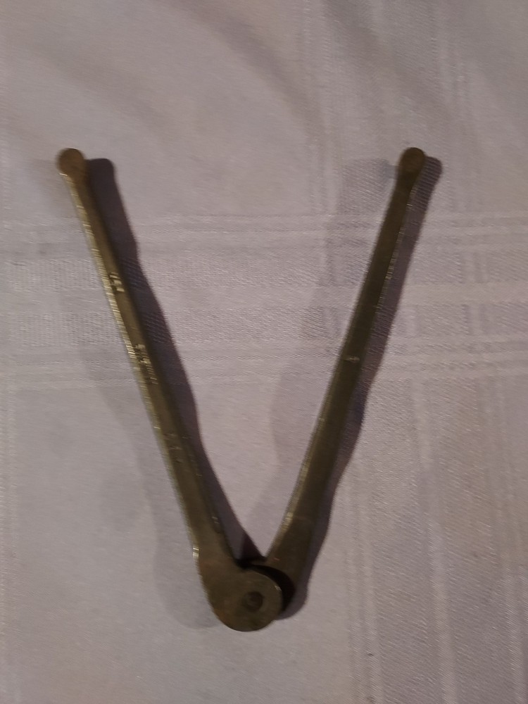 Adjustable Spanner Wrench By Williams, USA, #483, Range 1"-4",1/4" Tip