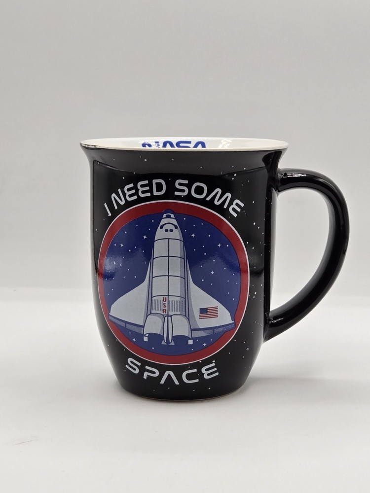 NASA Coffee Mug Space Shuttle I Need Some Space  16 Ounces