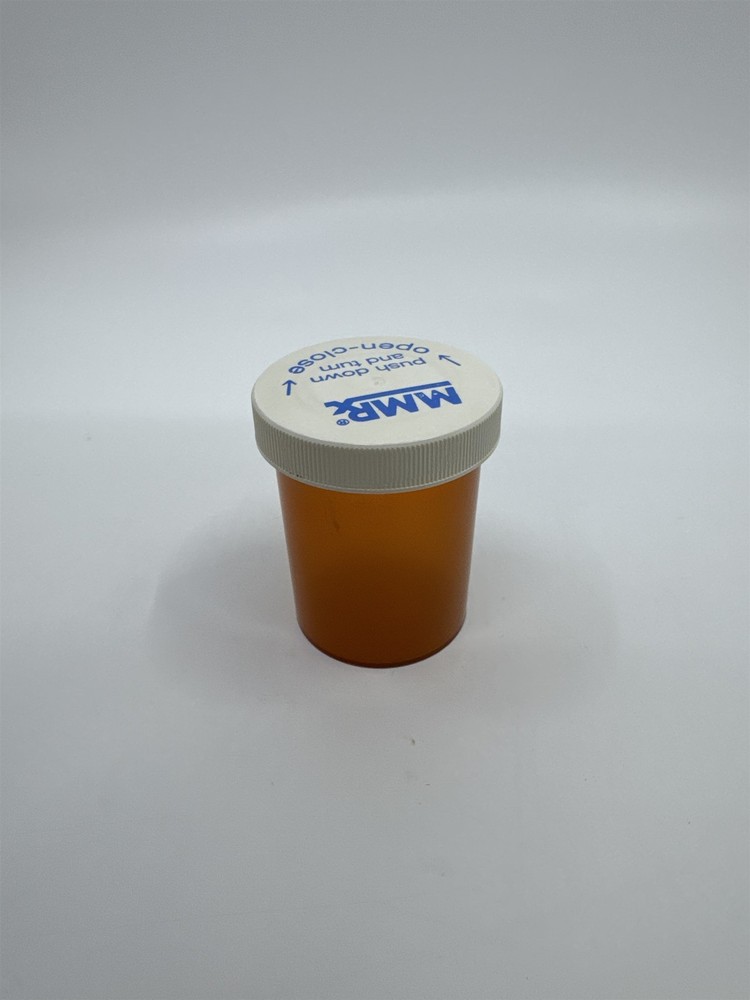 Vintage Nostalgic MMRX Empty Pill Bottle Organizer