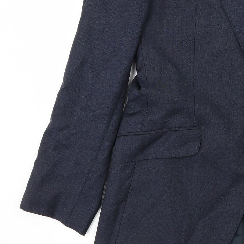 NEXT Mens Blue Wool Blend Suit Jacket Size L
