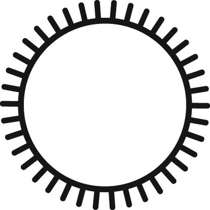 Swiss Pattern File round 6 Inch Cut 1