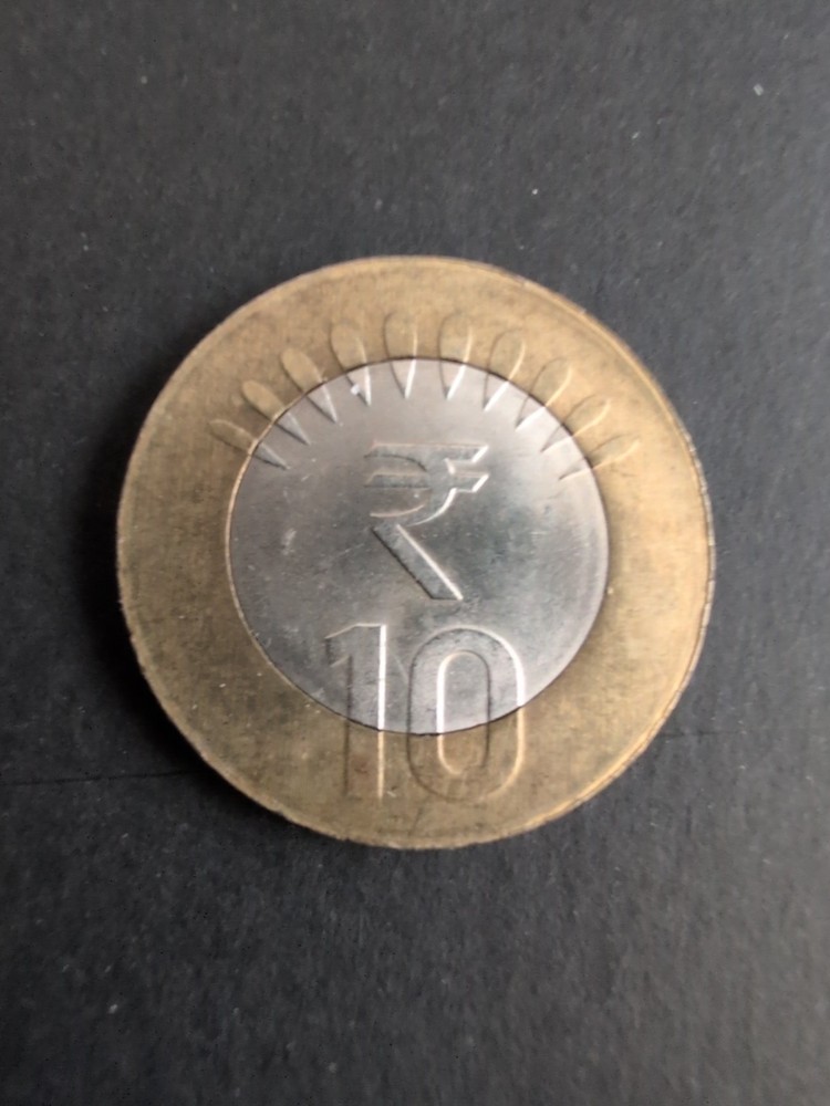 2015 India 10 Rupees Coin