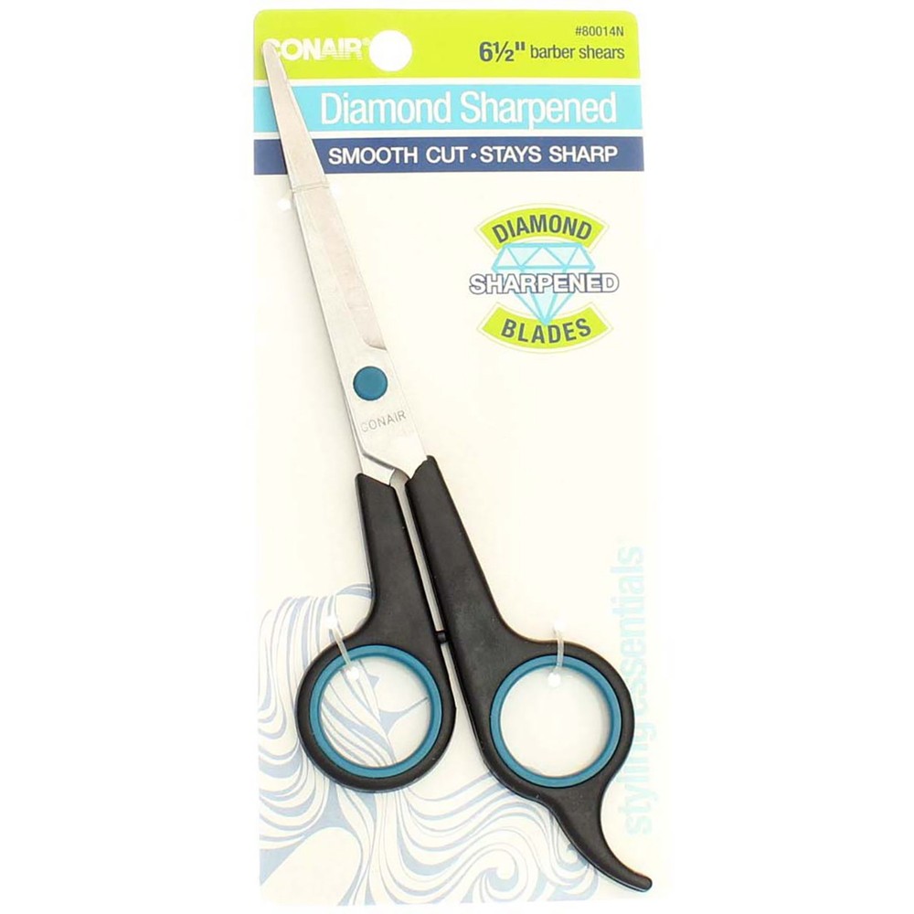 2 Pack Conair Diamond Sharpened Scissors, 6.5"