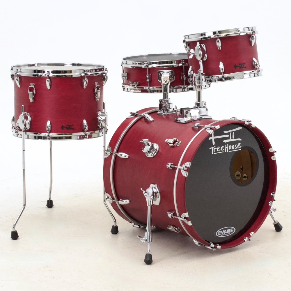 TreeHouse Custom Drums Compact Nesting Kit "Spicy Compact Bordeaux"