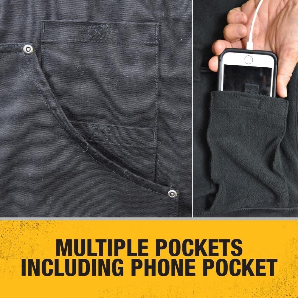 DEWALT (DCHJ076ABB-2X) Heated Lightweight Soft Shell Jacket Kit, XX-Large