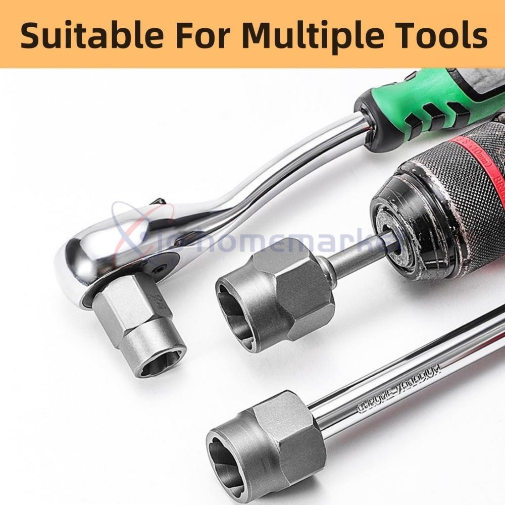 14 Pcs Nut & Bolt Extractor Kit, of Bolt Removal Tool Set, Extractor Socket Tool