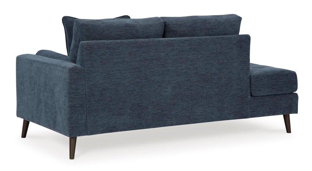 Bowery Hill Corner-blocked frame Navy Right-Arm Facing Corner Chaise