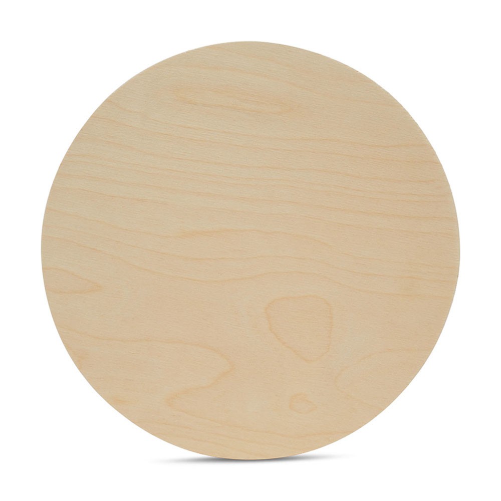 Wood Circles 18 inch 1/4 inch Thick, Unfinished Birch Sign Rounds | Woodpeckers