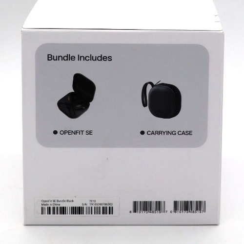 Shokz OpenFit SE Open-Ear Bundle - Black